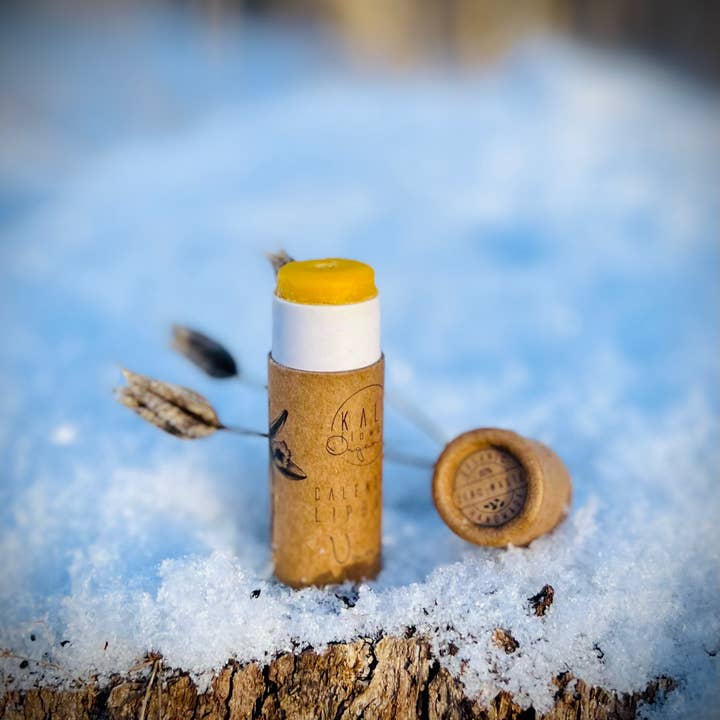 KaliFlower Organics - Wholesale Lip Balm - Organic Lip cerat in cardboard sleeve6