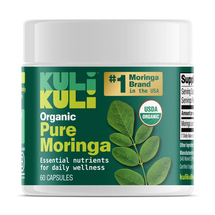 Moringa Capsules (60 ct) for wholesale by Kuli Kuli