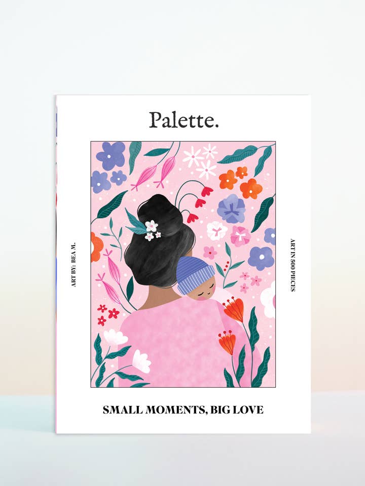 Små øjeblikke, stor kærlighed - Paletpuslespil|500 stk for engroshandel hos Palette Puzzles