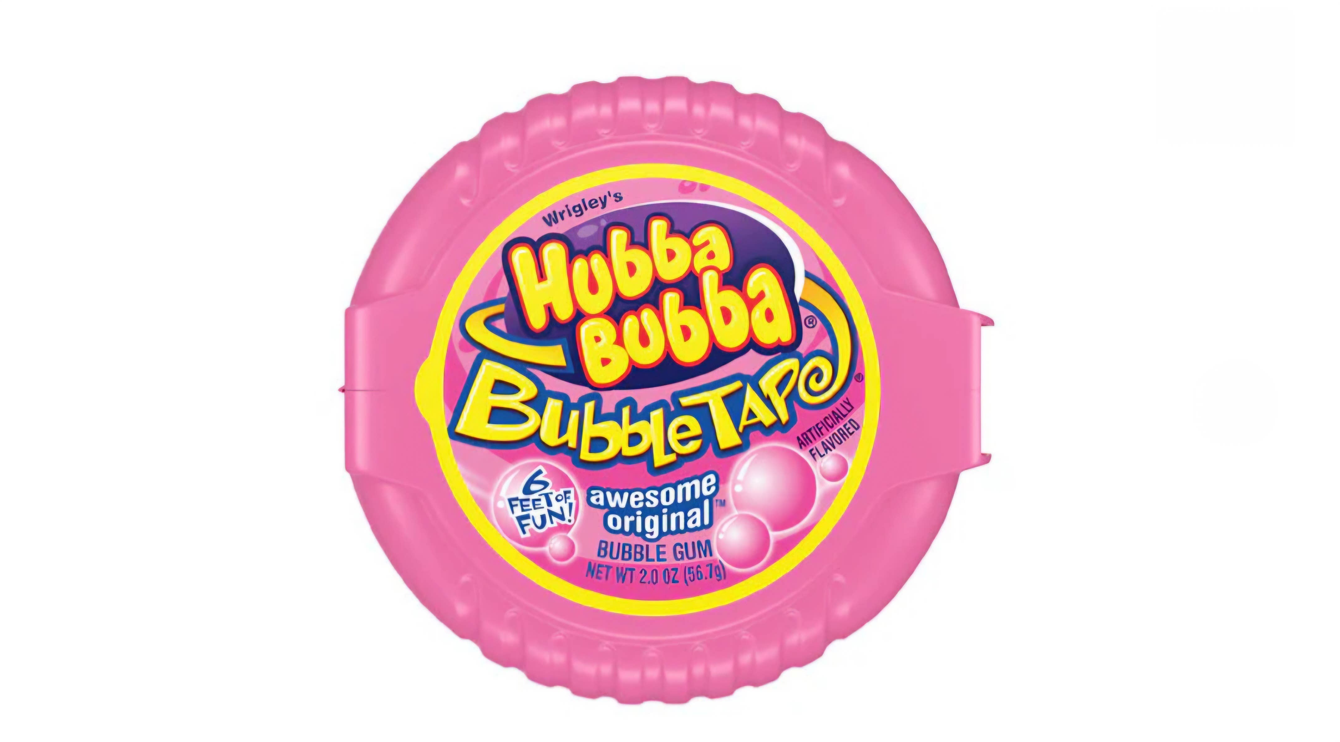 Majestic Wholesale - Wholesale Chewing Gum - Hubba Bubba Bubble Tape Gum Original – 6ct Roll Pack1