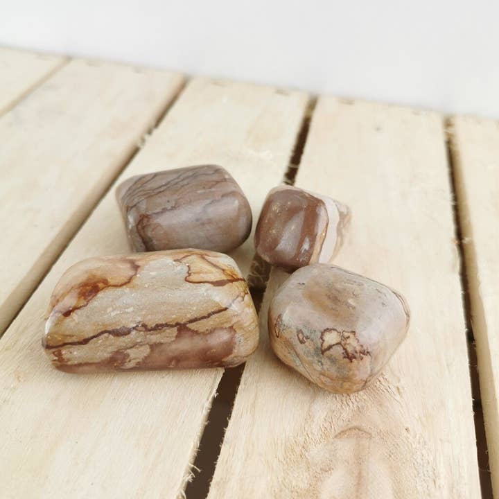 Jaspe zèbre roulé par kg pour la vente par UNDERSUN.STORE