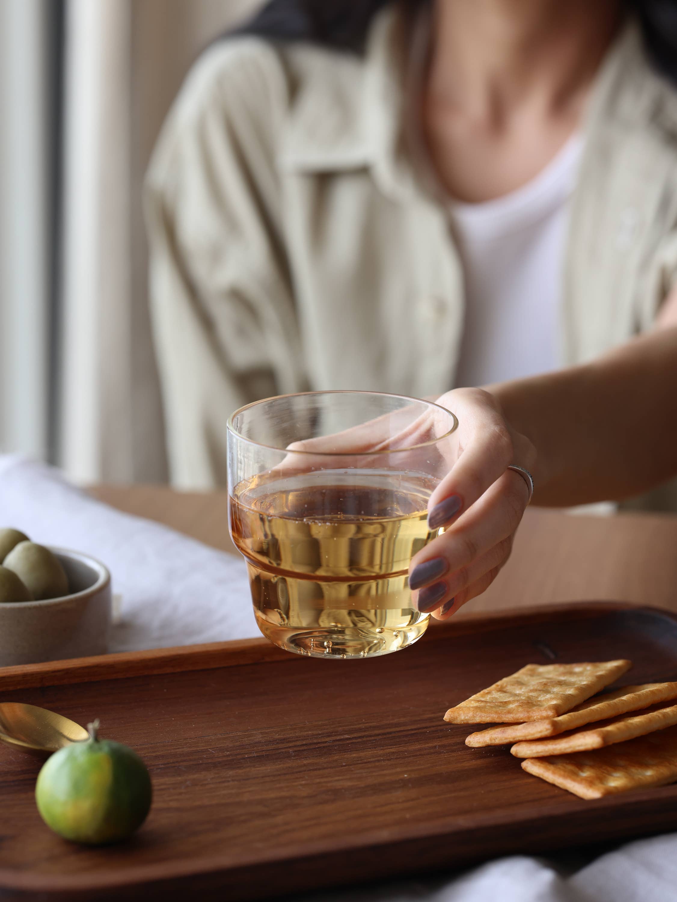 Fleck – wholesale Dricksglas och koppar – Stapelbar glastumbler4