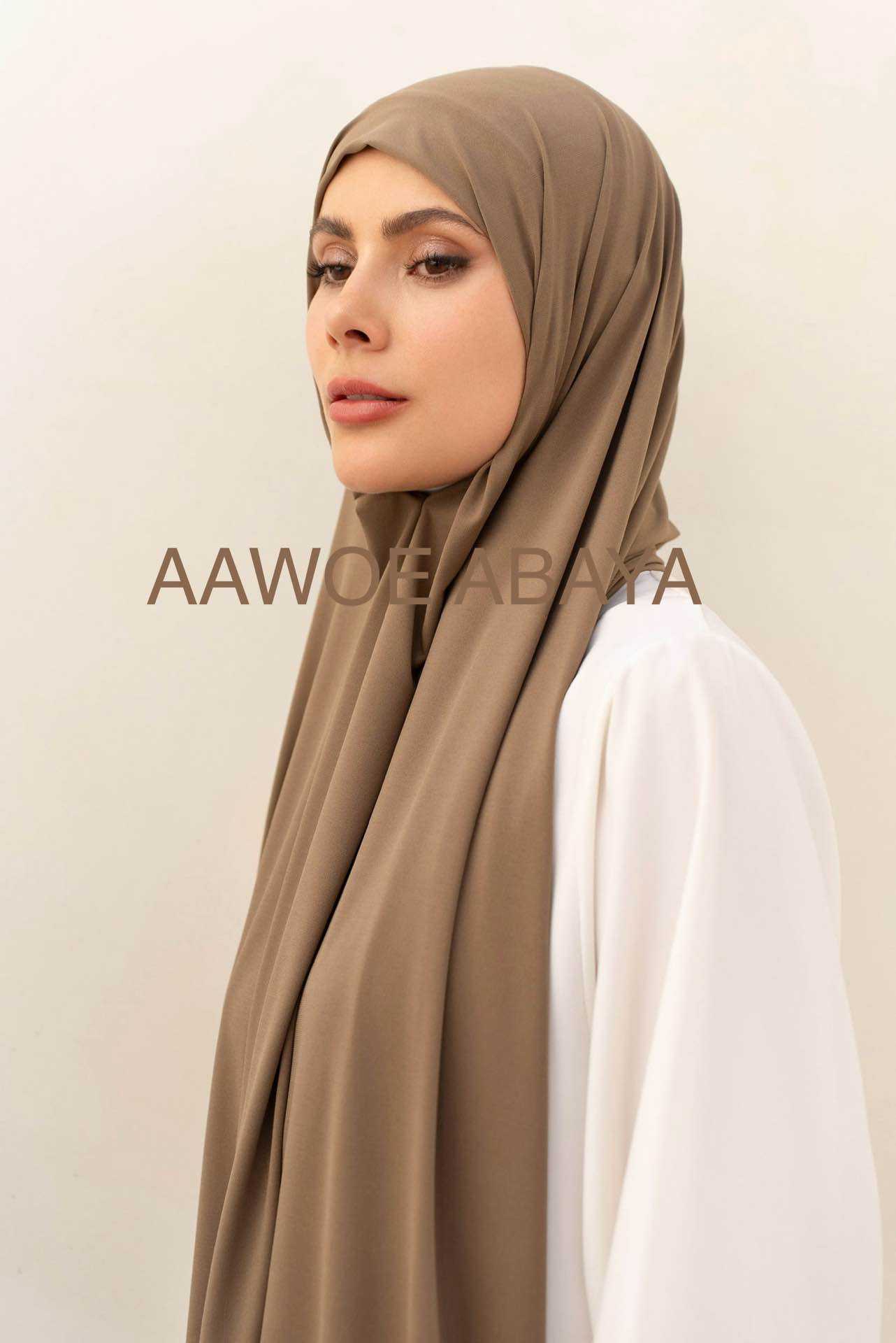 Aawoe Abaya - Wholesale Hijab - Women's - Elegant Long-Sleeve Shawl - 2484-HIJ33
