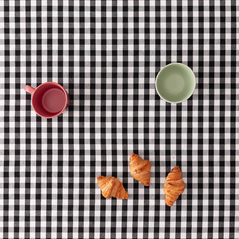 GAMUSI – wholesale Duk – Fläckbeständigt vaxdukstyg med vichy-rutigt bomullsmönster27