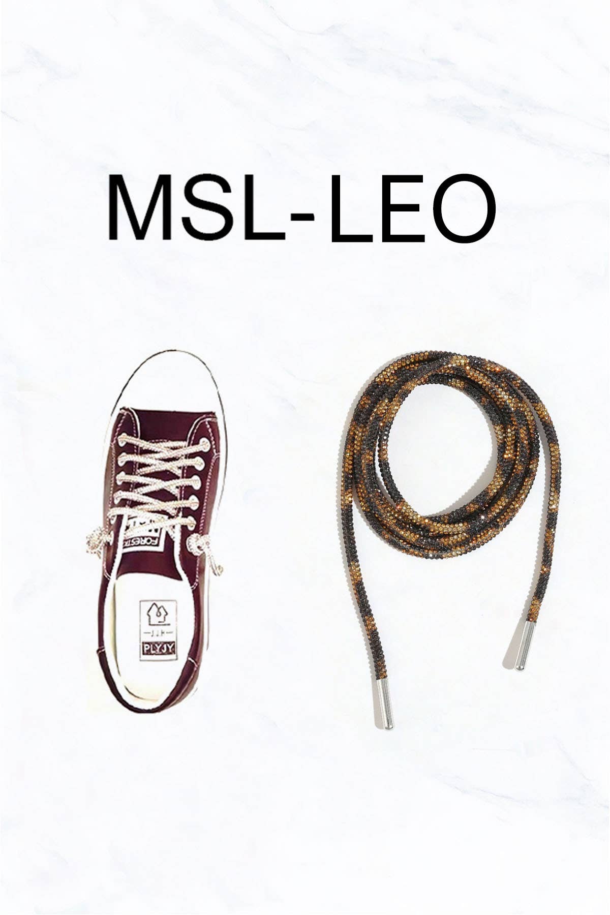 Suzie Q USA – wholesale Skosnören - Dam – Par av skosnören med strass och silver-spets18