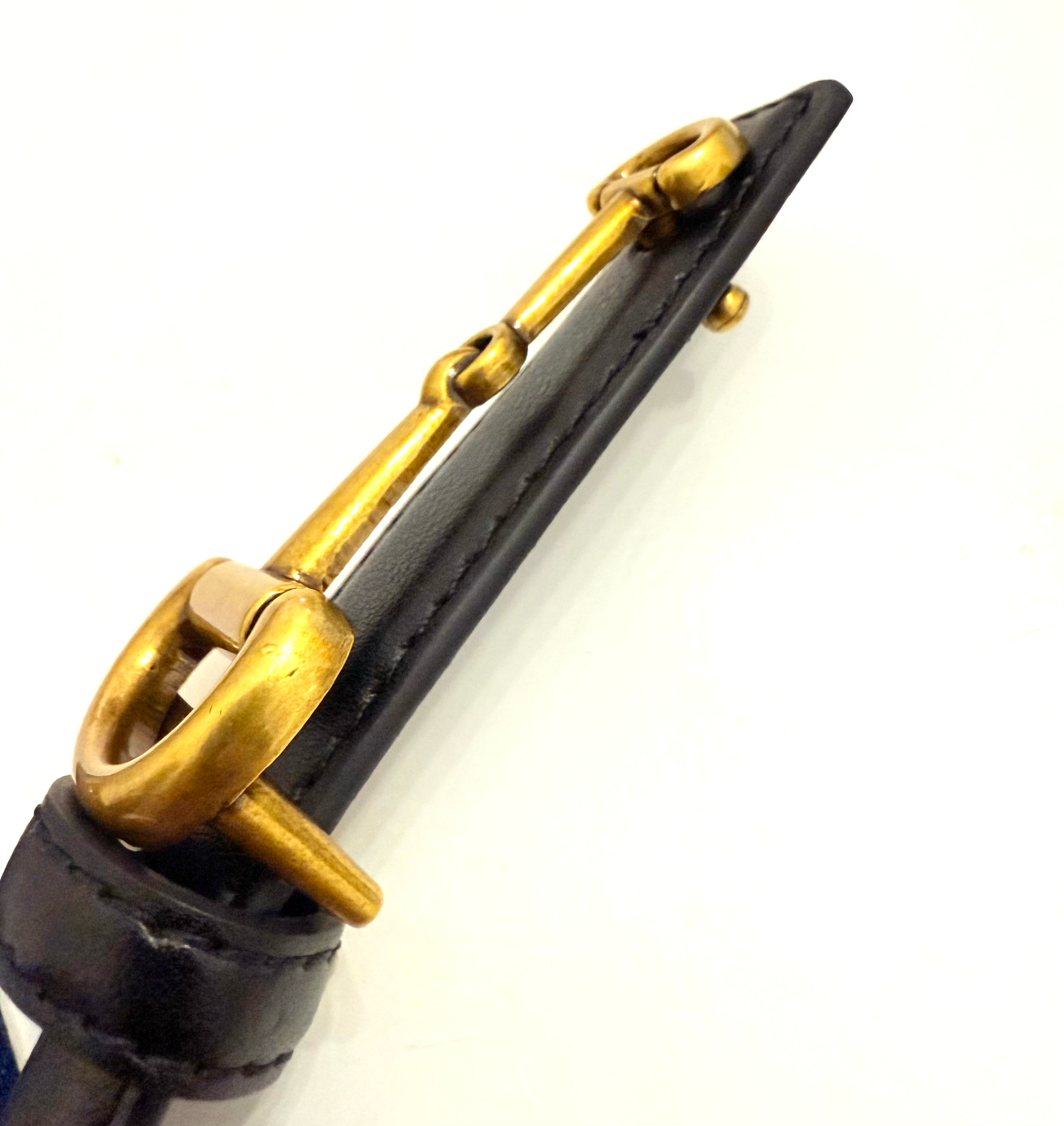 HoopLa - Wholesale Belt - Women's - Genuine Cowhide Leather Snaffle Buckle Belt2