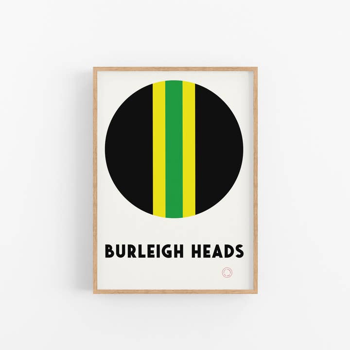 Clubbies Prints - Wholesale Art print - 'Burleigh Heads'1