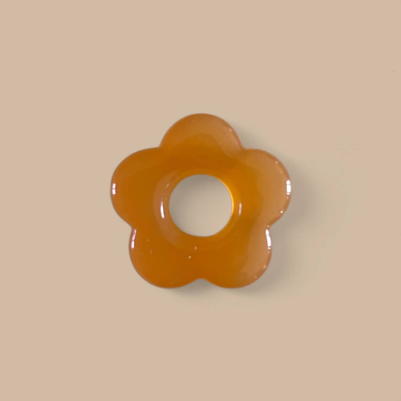 agathe & cocö - Wholesale Hoop Earrings - Fleur Billie MM - Choose your color!4