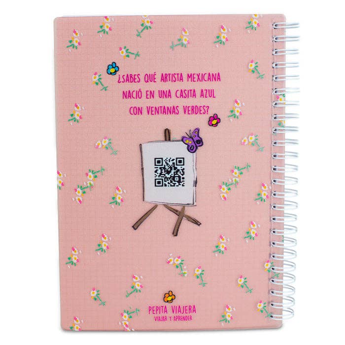Pepita Viajera - Wholesale Notebook - Pepifrida translucent A5 notebook1