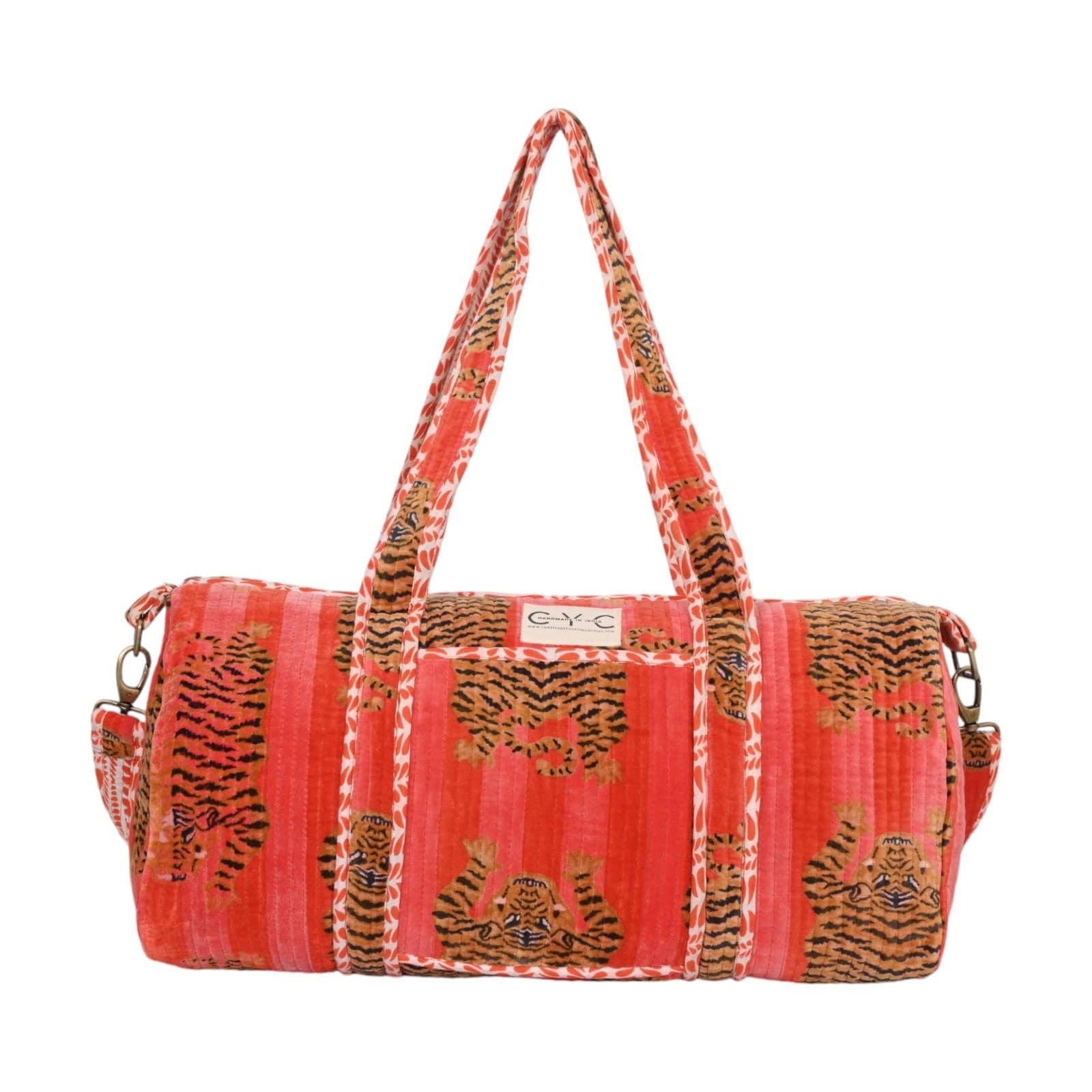 CYC - Wholesale Weekender Bag - Women's - The Tibetan Tiger Velvet Weekender10