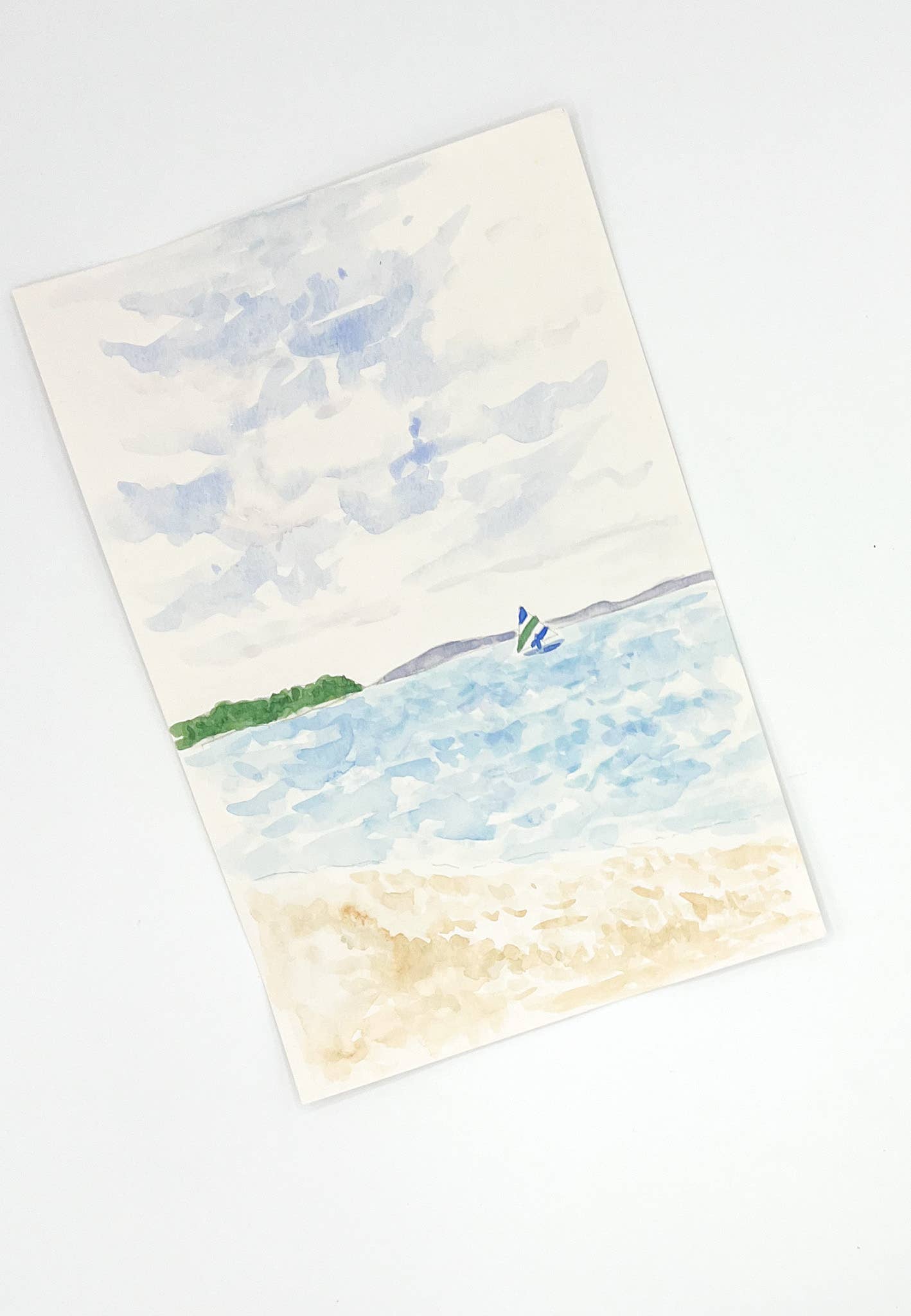 Melissa Hyatt - Wholesale DIY Craft Kit - Watercolor Art Kit- Sailing2