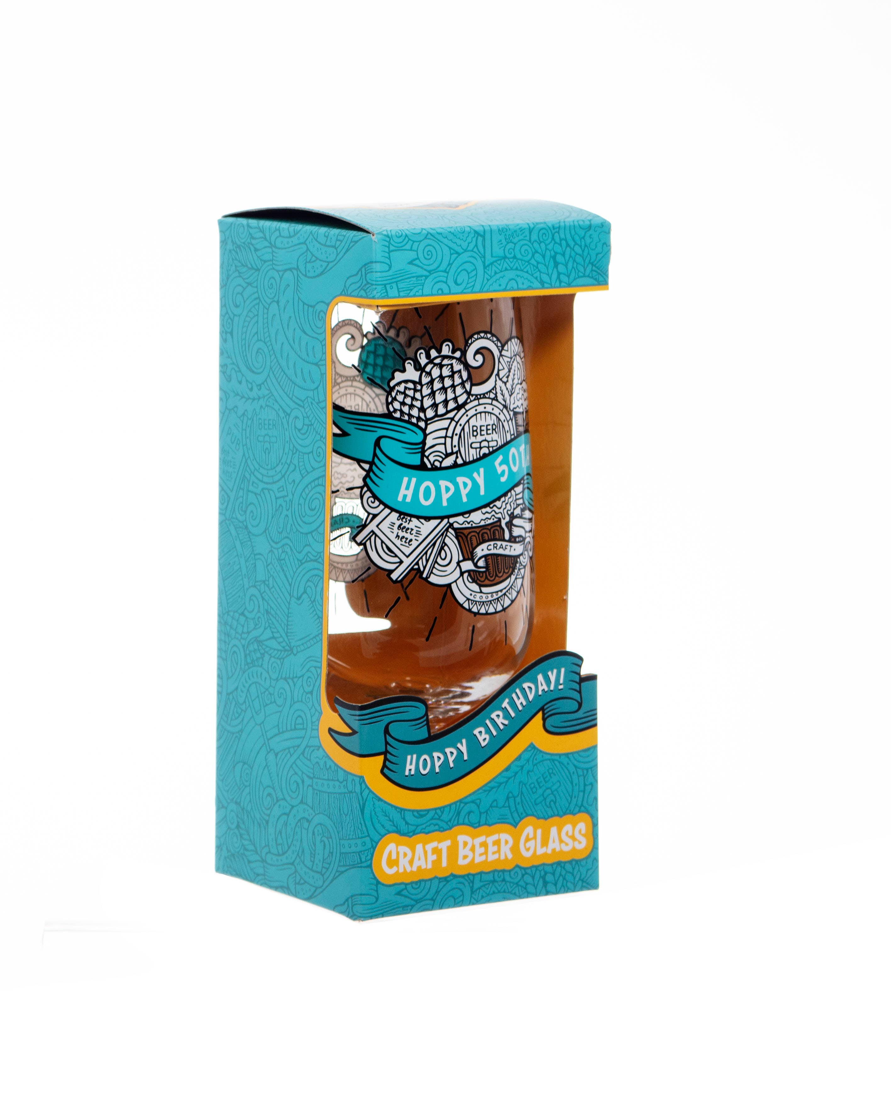 Boxer Gifts EU – wholesale Ölglas/-mugg – 50-års hantverksölglas3