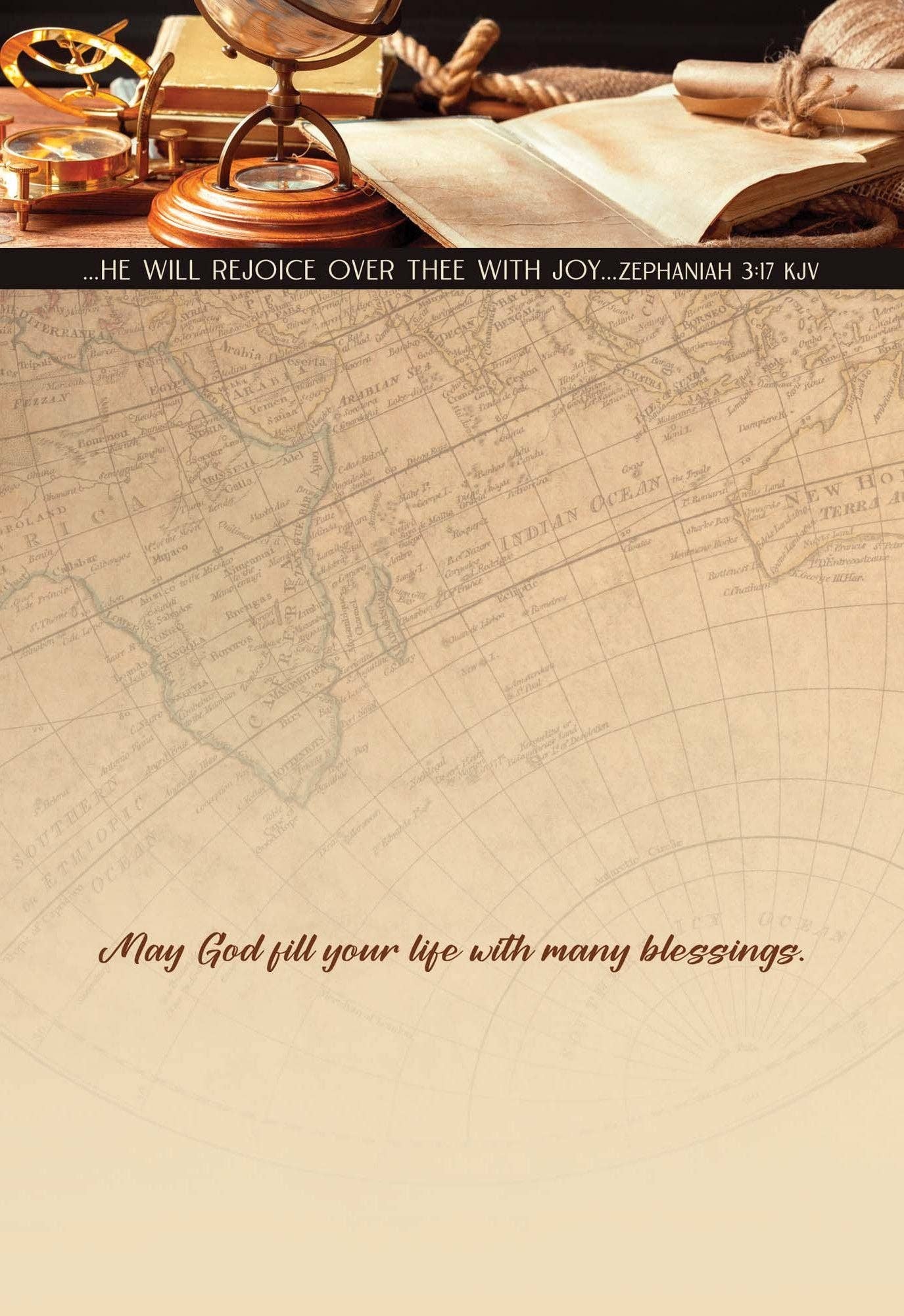 Crown Point Graphics - Wholesale Birthday Card - Vintage Blessings - Box of 12 Assorted Birthday Cards4