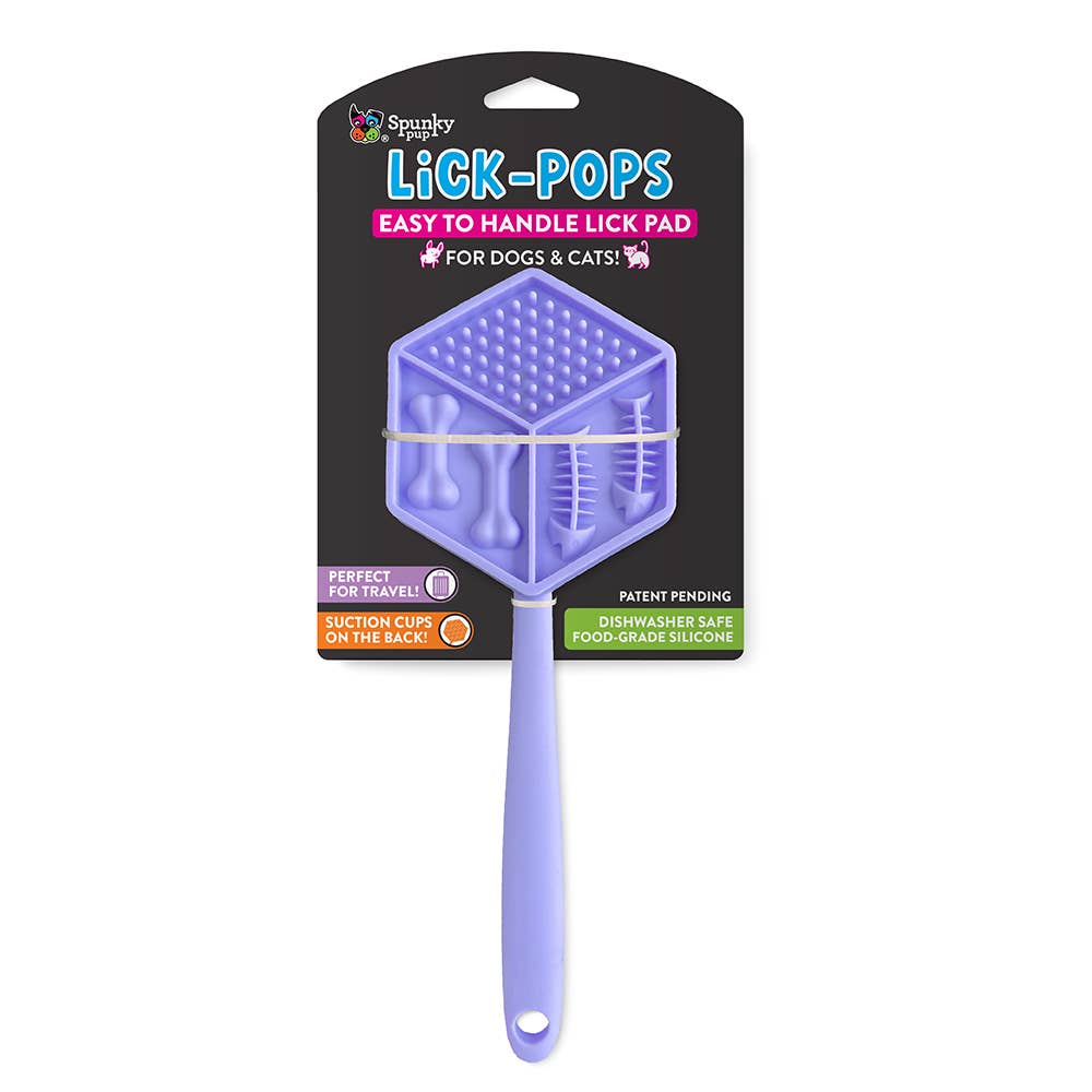 Spunky Pup - Vente Tapis de gamelle – chien - Lick Pops - Spatules à lécher pour chiens et chats1