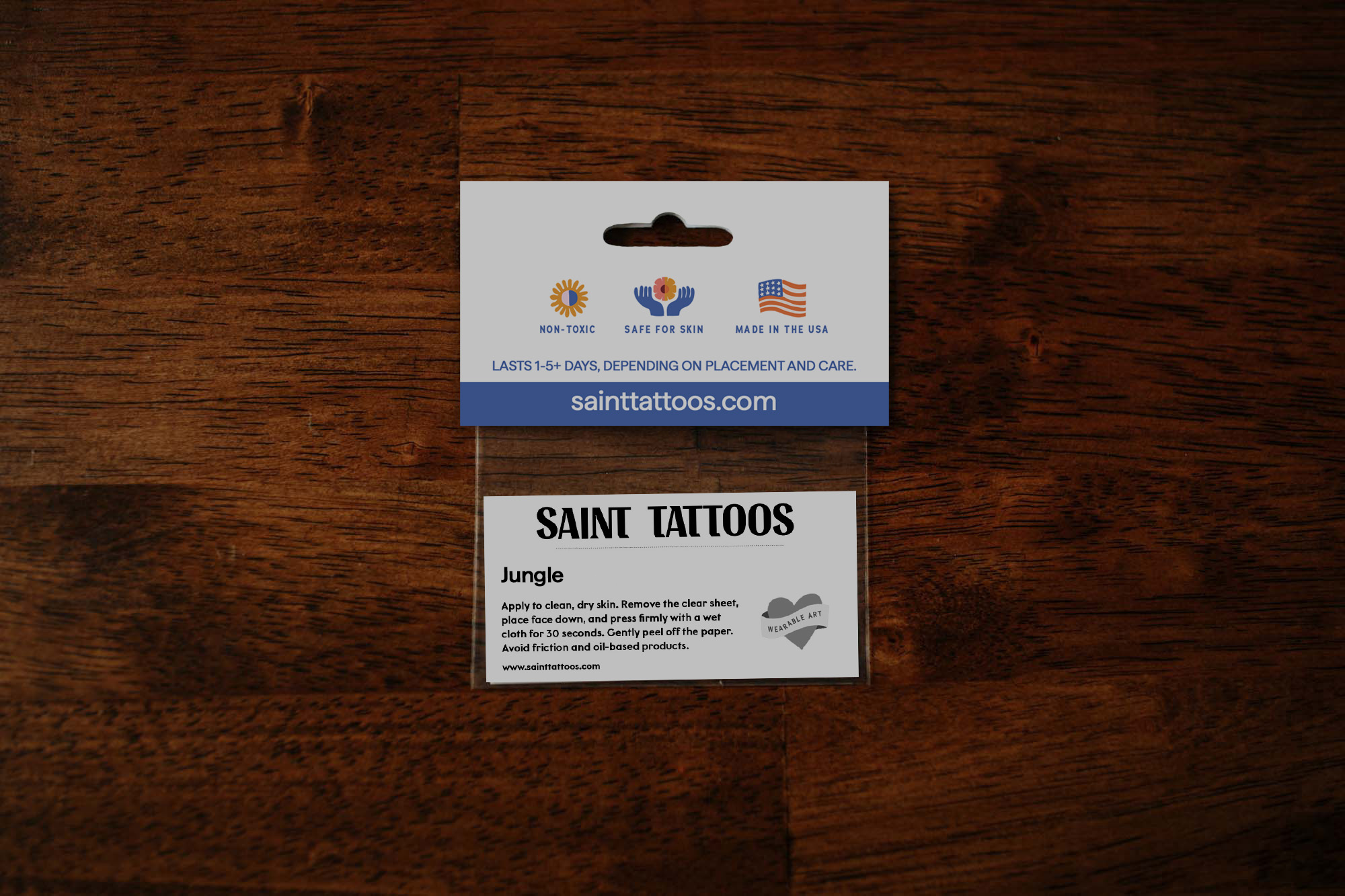 Saint Tattoos - Vendita all'ingrosso Tatuaggio temporaneo - Bambini - Tatuaggi temporanei Jungle9