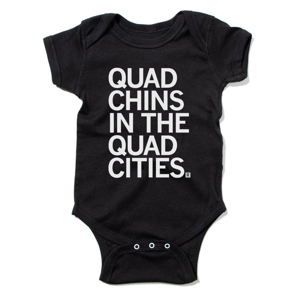 RAYGUN - Vente Body (sans pieds) – bébé - Quad Chins dans la combinaison Quad Cities0