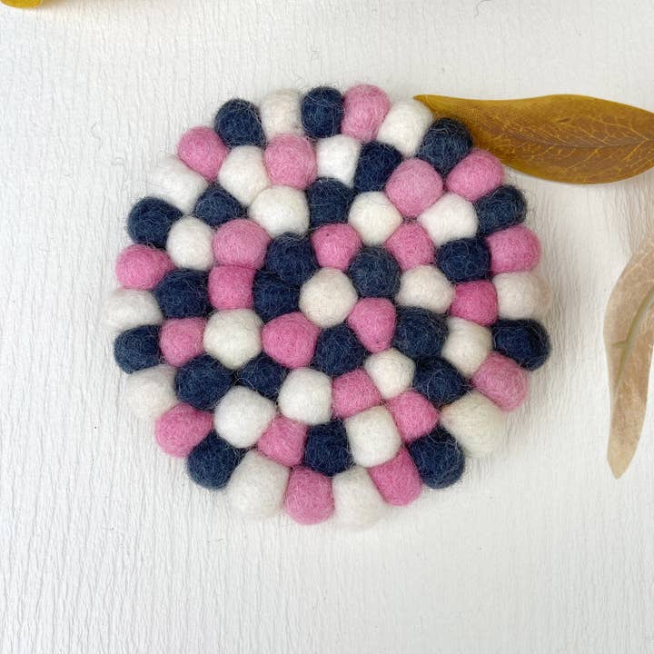 mildstyles - Wholesale Onderzetters - Ronde onderzetters, placemats en pannenlappen van wollen vilt - cadeaus1