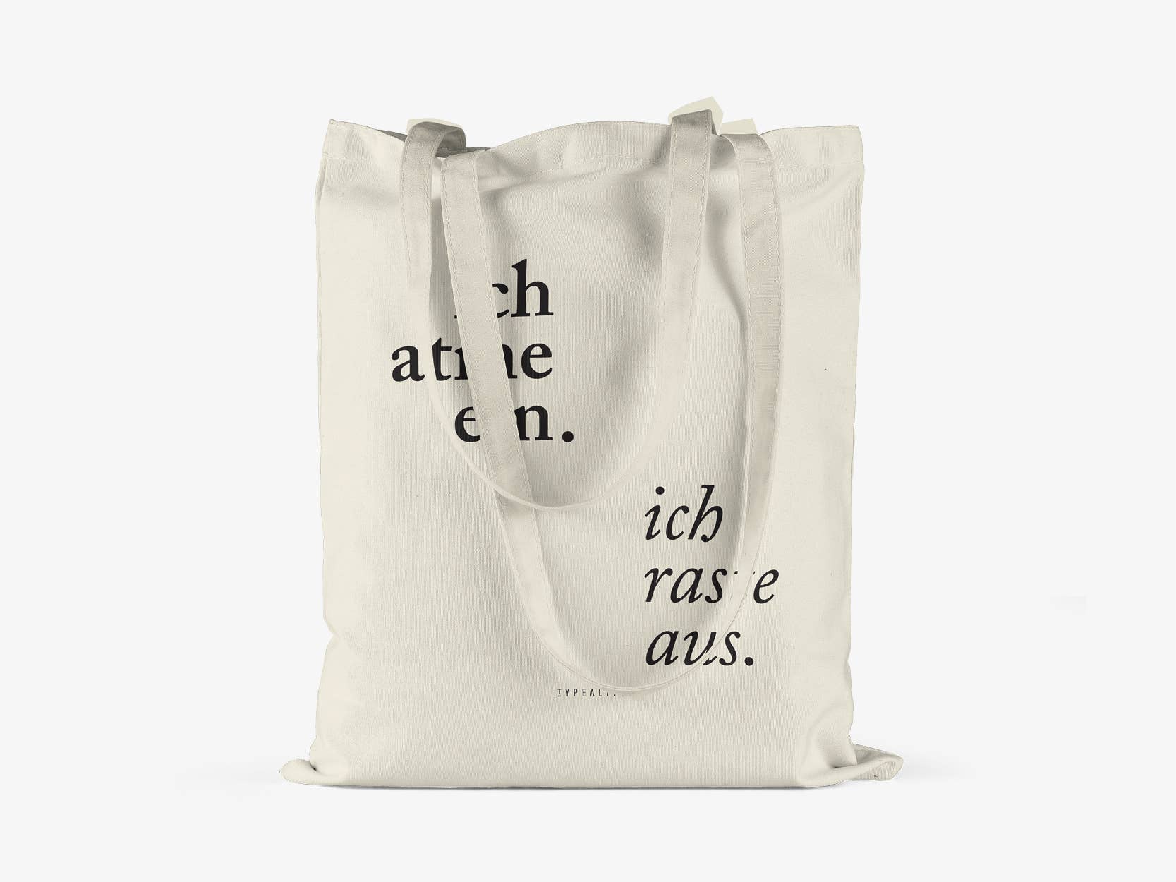 typealive - Wholesale Tote Bag - Unisex - Cotton bag/I'm breathing in2