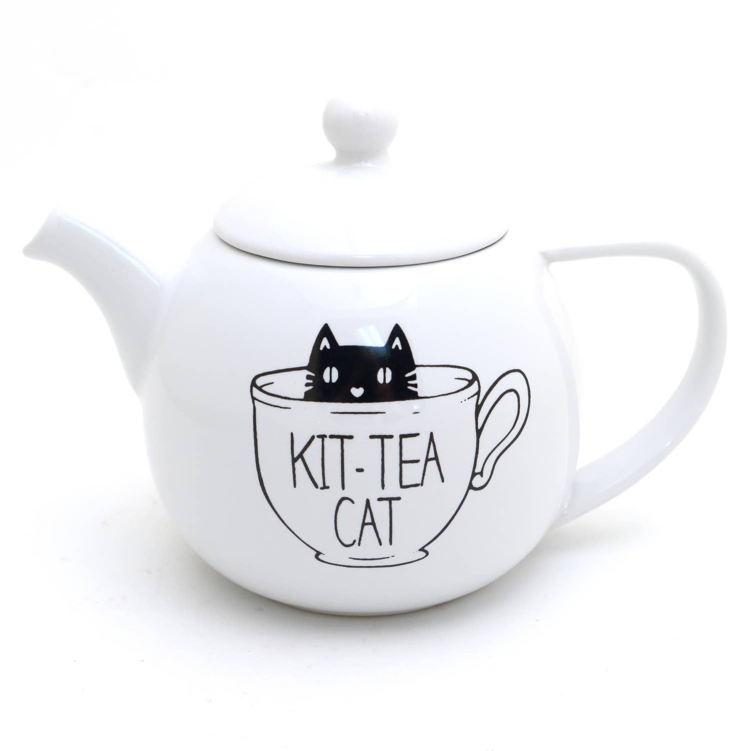 Lenny Mud - Wholesale Tea Pot - Kit-Tea-Cat Teapot, small ceramic cat teapot for cat lover3