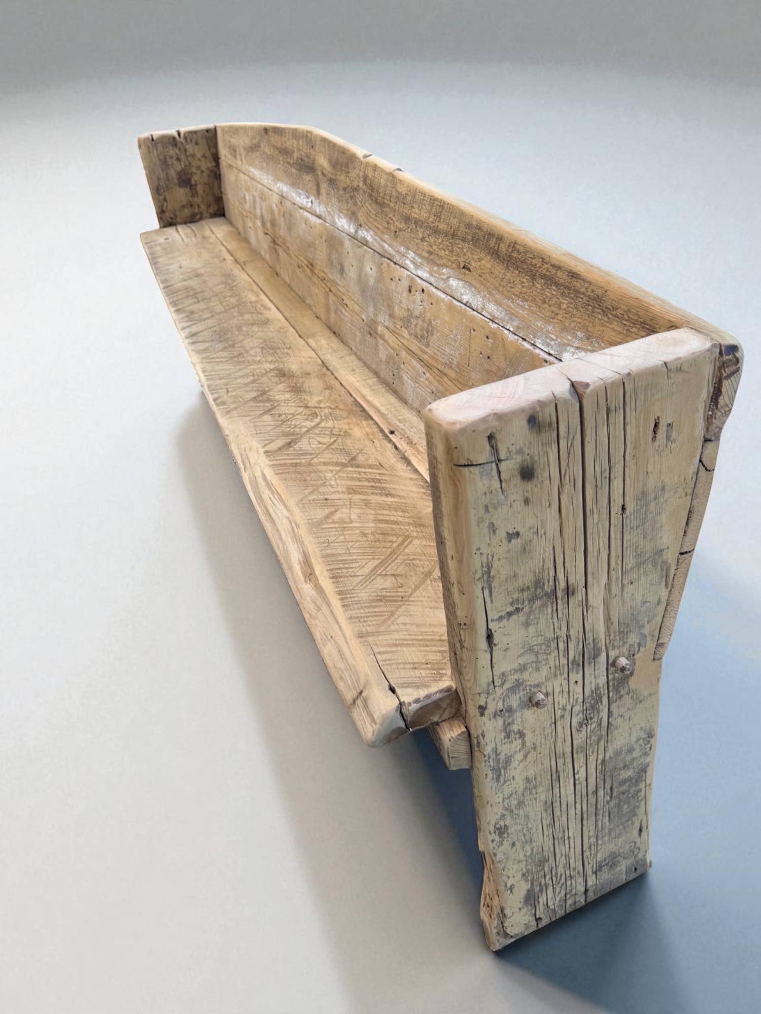Archaic - Wholesale Bench - Rustic Farmhouse Reclaimed Barnwood Pew Bench2