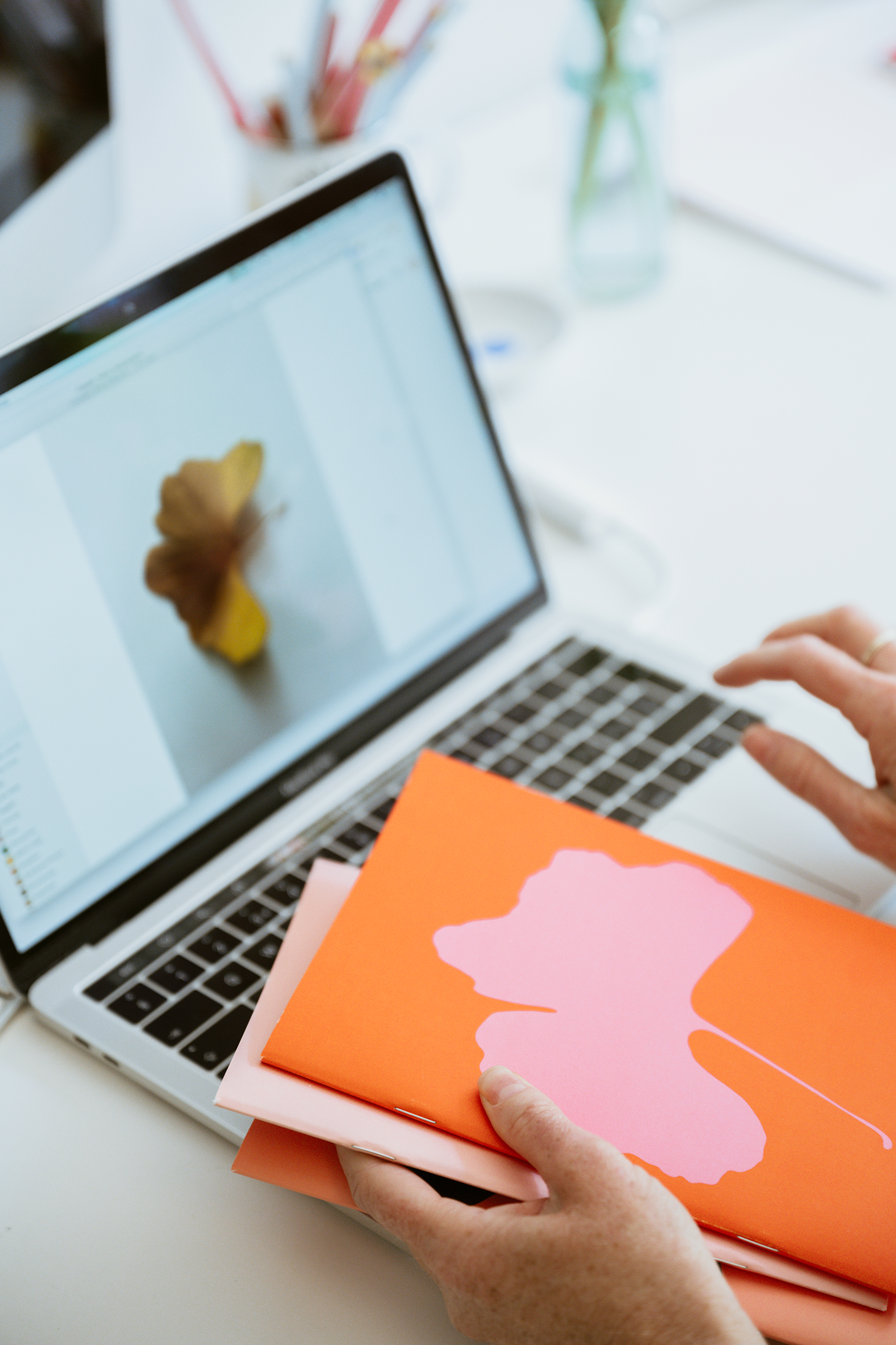 Common Modern - Wholesale Notebook - Ginkgo Pop No. 5 A5 Notebook | Lined Notebooks | Journal3