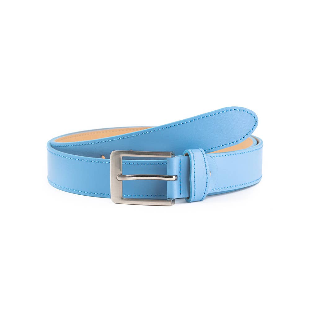 VALTICO - Wholesale Belt - Women's - 100% leather belt with stitching and nickel buckle11