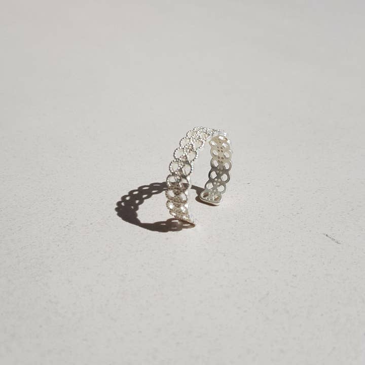 MYP Boho Ring silver rounds für den Großhandel von My Princess