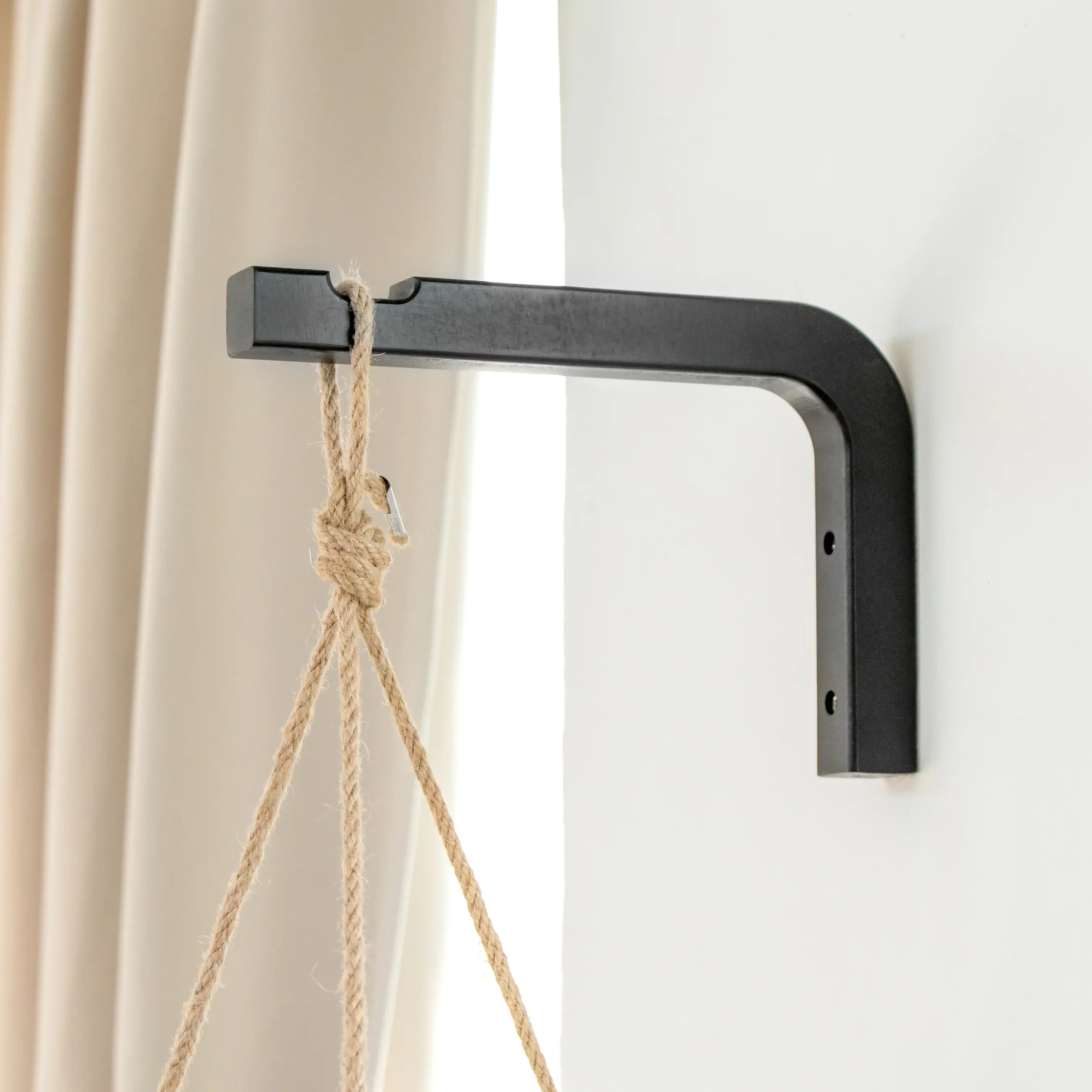 Kanso Designs - Wholesale Wall Planter - Wooden Plant Hanger Hook2