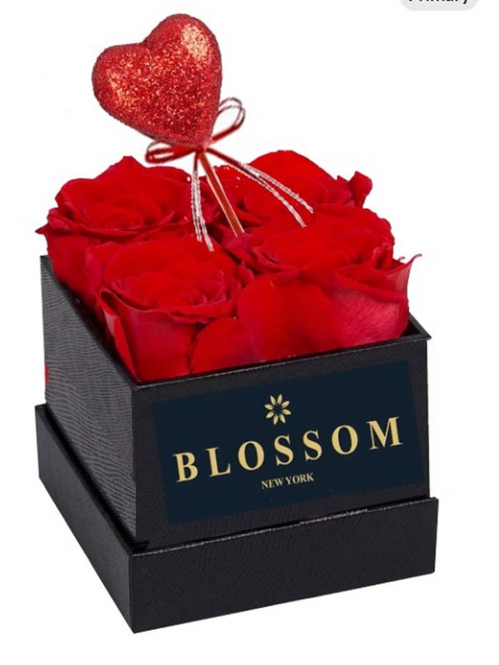 Valentine Mini Flower Soap Gift Box, Custom Gifts for wholesale by Naturally Gifted