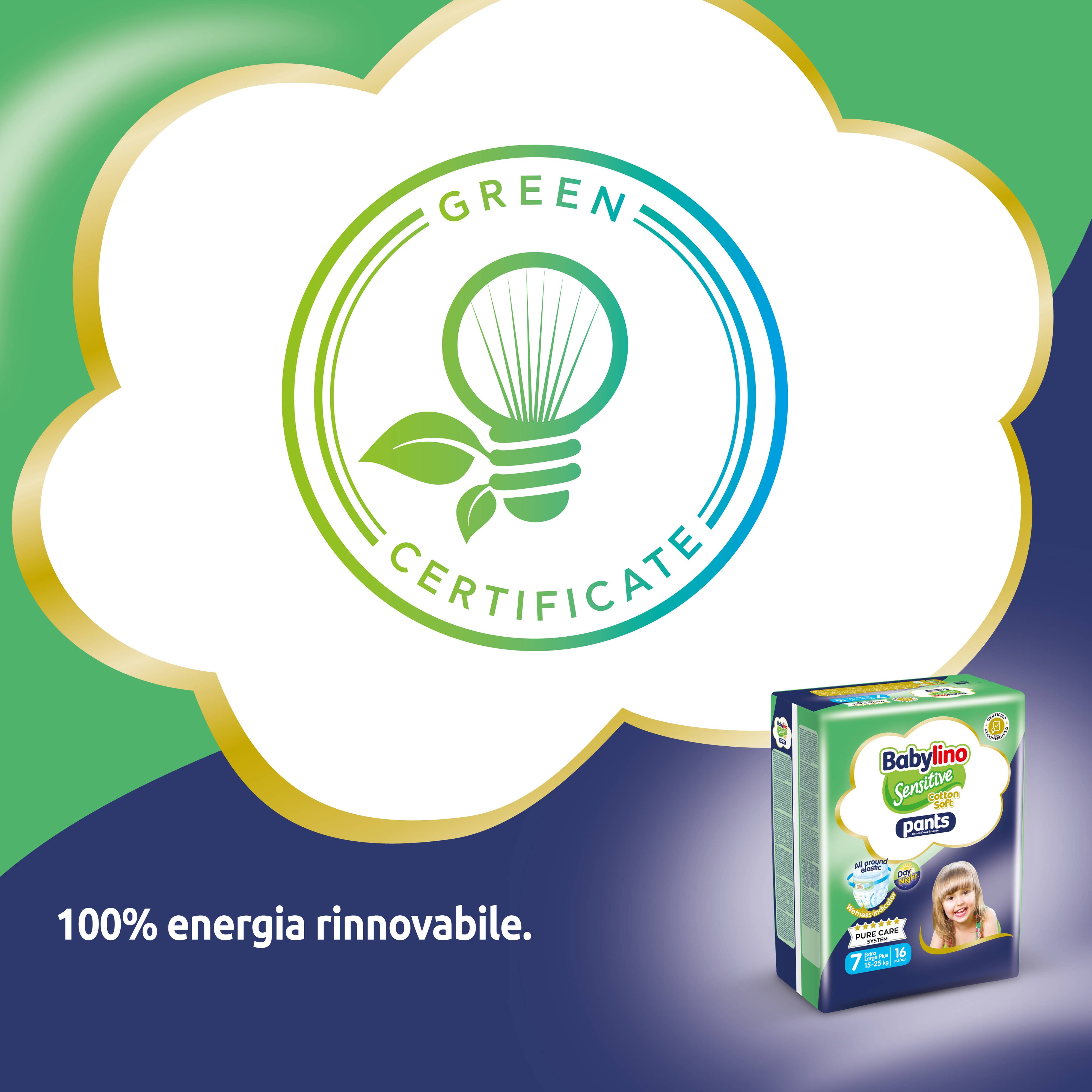 Babylino - Wholesale Diaper (Non-Cloth) - Baby - Babylino Sensitive Cotton Soft, Pant Diaper Size 7, 28 Units13