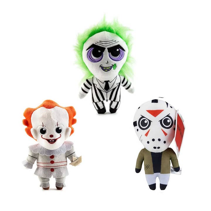 Horror Serie 1 - (IT Pennywise, Beetlejuice & Jason Vrijdag voor wholesale door Market Plush