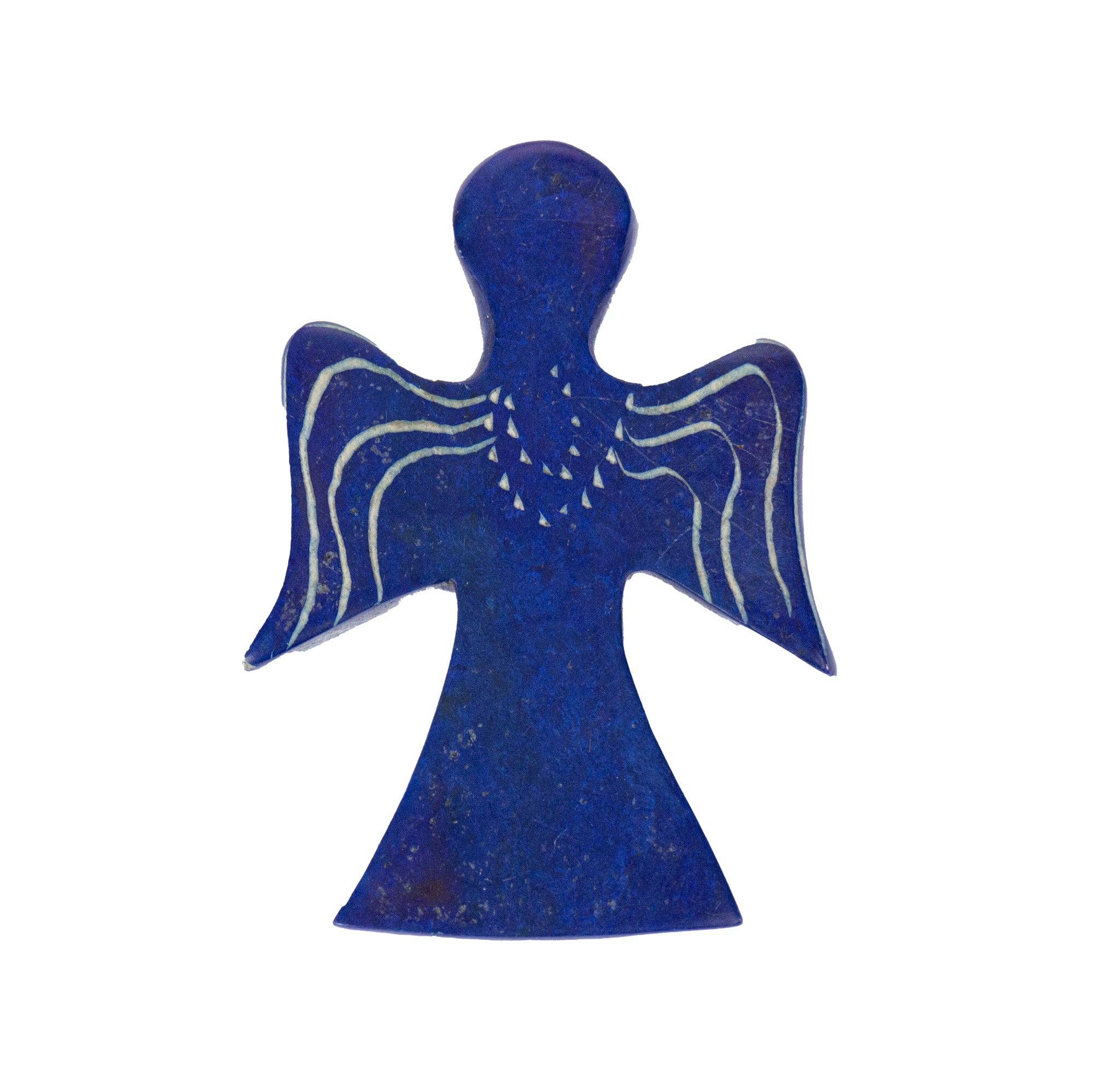 Global Crafts - Vente Figurine décorative - Paquet de 10 - Palm Angels colorés en stéatite9