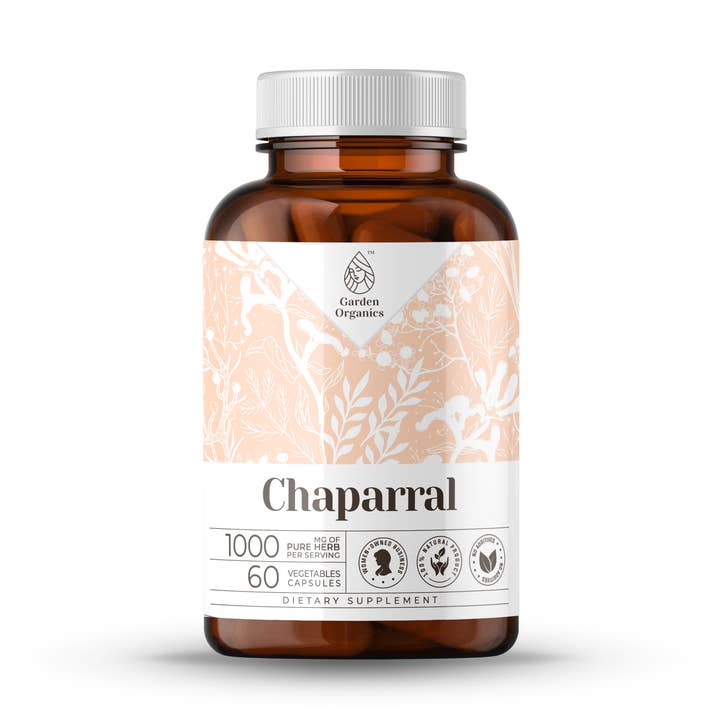 Chaparral Capsules for wholesale by Garden Organics