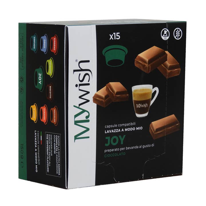 BOX CAPSULE COMPATIBLE A MODO MIO JOY-CHOCOLATE FLAVOR 15PCS for wholesale by MyWish