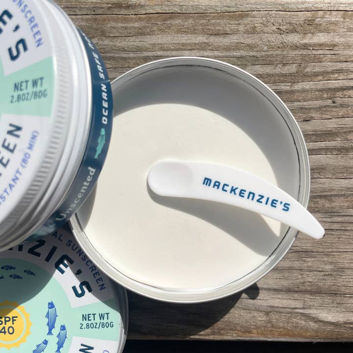MacKenzie's Fisherman - Wholesale Sunscreen - SPF 40 Ocean Safe Sunscreen Tin (12 qty)