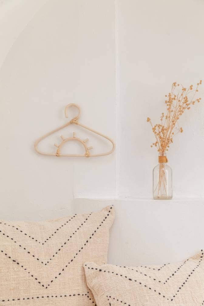 Village Thrive - Wholesale Clothes Hangers - Kids Rattan Hanger Collection2