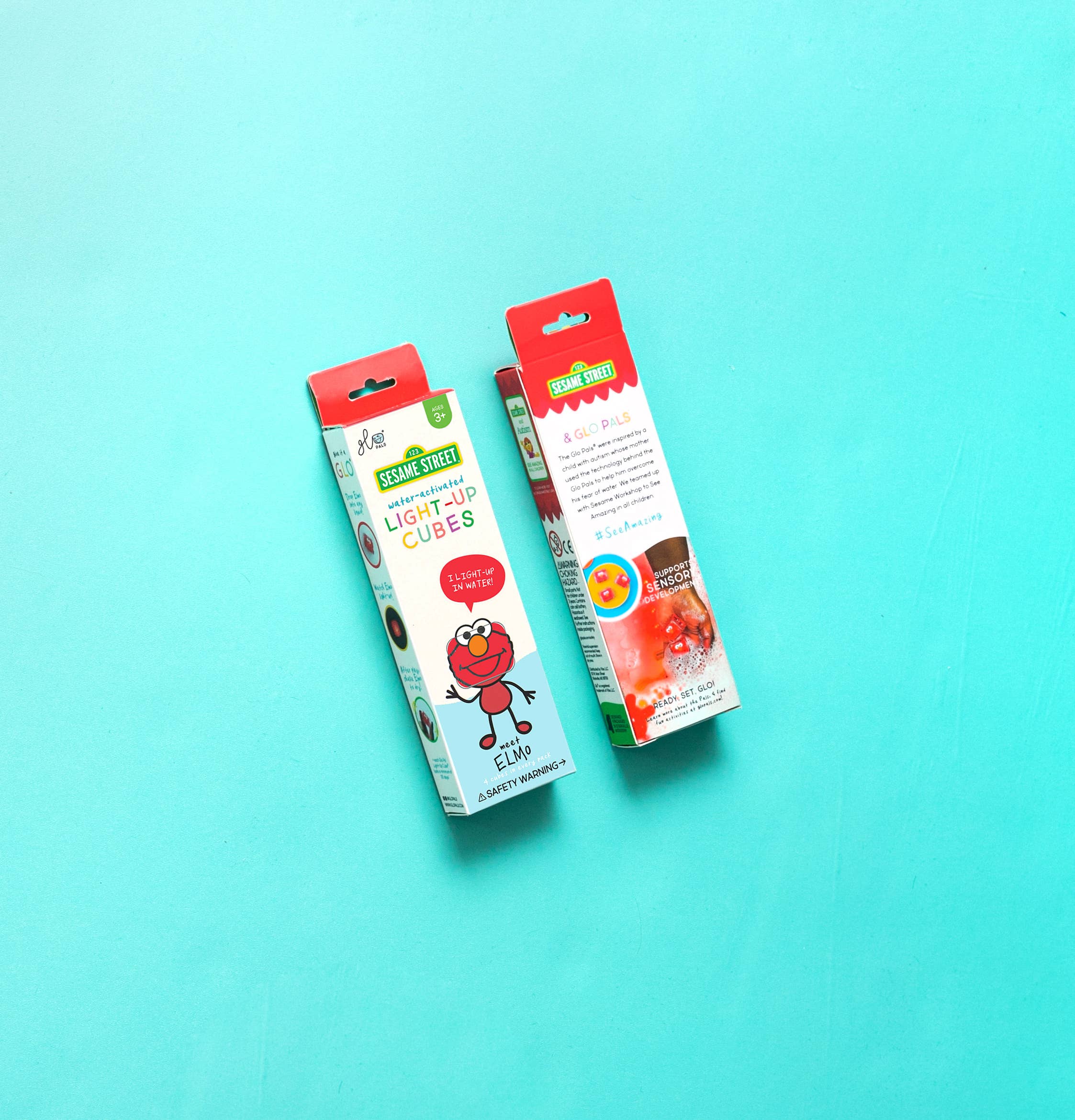 Glo Pals - Wholesale Light-Up Toy - Kids & Baby - Elmo - Sesame Street Light-Up Cubes3