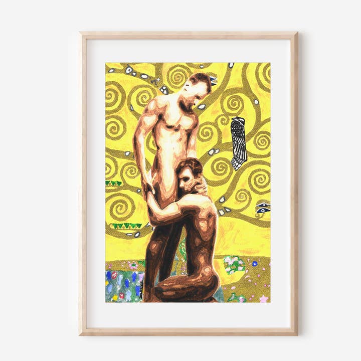 Impression giclée (Tree of Life) disponible en 2 tailles pour la vente par ZAK POP ART