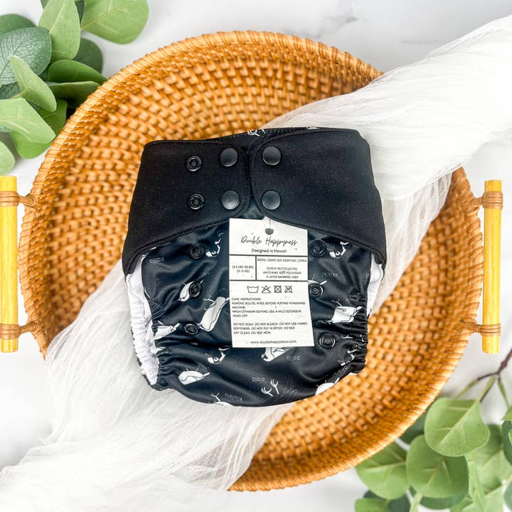 Swim Diaper w/ Insert | Ariel Imoto for wholesale by Double Happyness