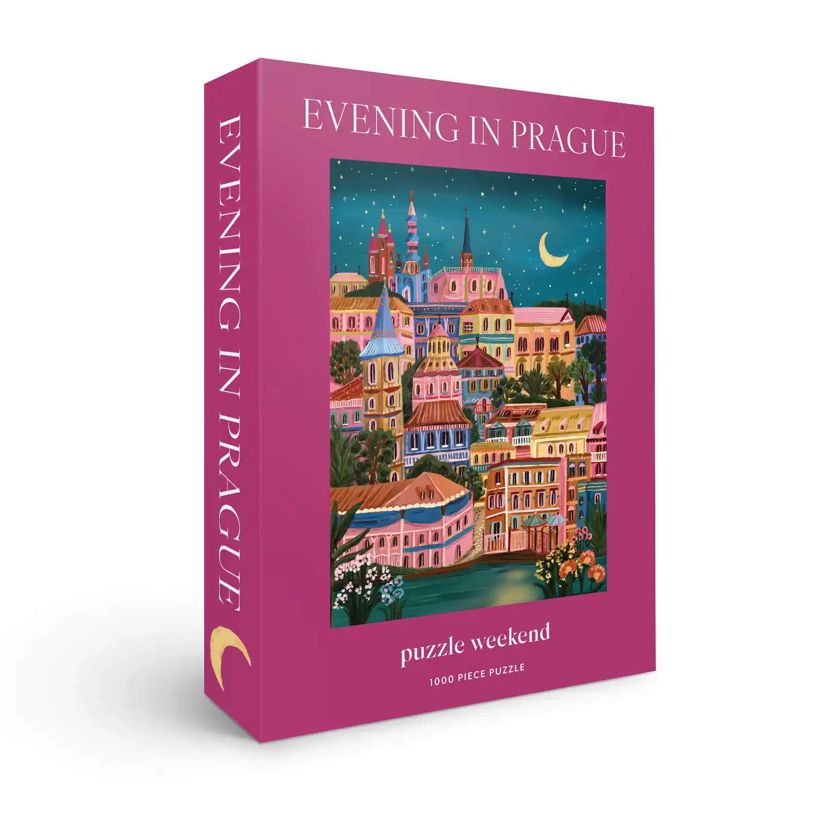 Puzzle Weekend – wholesale Puzzle – Adult – Evening in Prague 1000 Piece Jigsaw Puzzle2