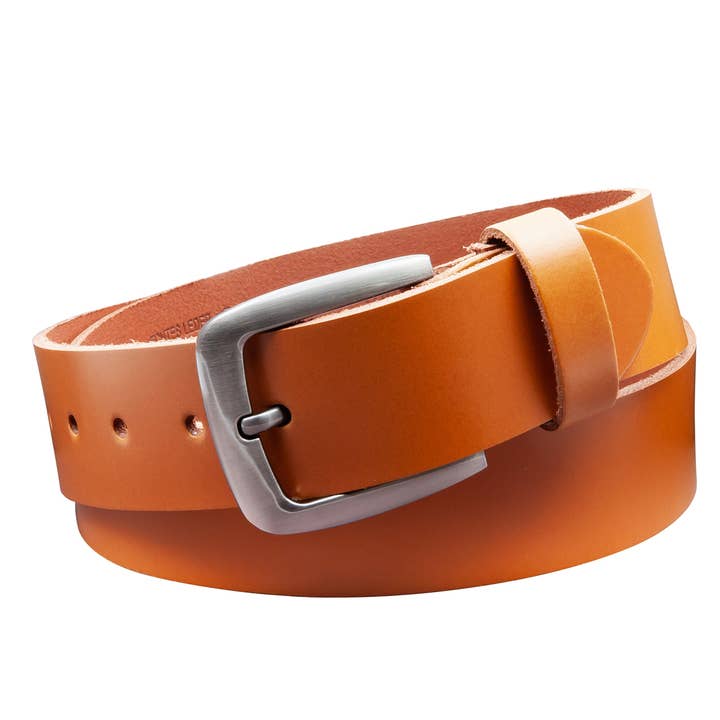 40 mm bælte fremstillet i Tyskland EH524-PL-Cognac for engroshandel hos A-Venten GmbH