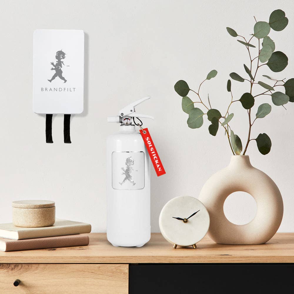 Solstickan Design - Wholesale Safety Equipment - Fire Extinguisher 2 kg - White/White (EU Only)2