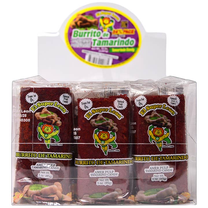 Cow Crack Wholesale - Wholesale Hard Candy - El Super Leon Burritos de Tamarindo