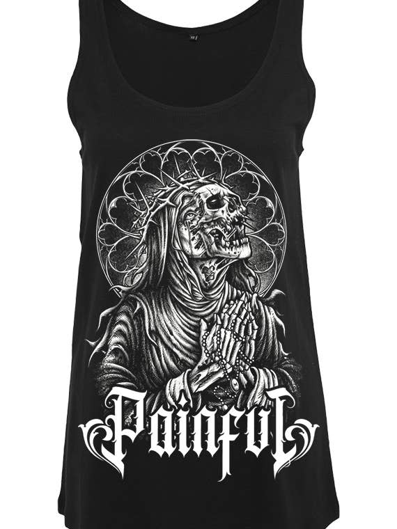 Canotta donna Obscurity per la vendita all'ingrosso da parte di Painful Clothing