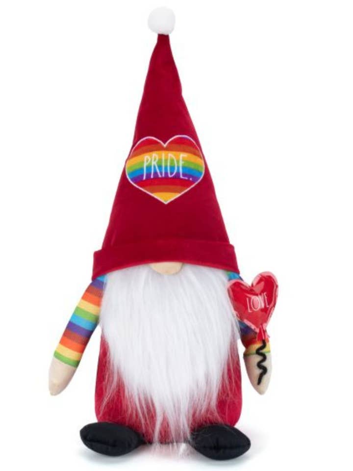 Rae Dunn “Pride” Plush Valentine Gnome for wholesale by DesignStyles Home