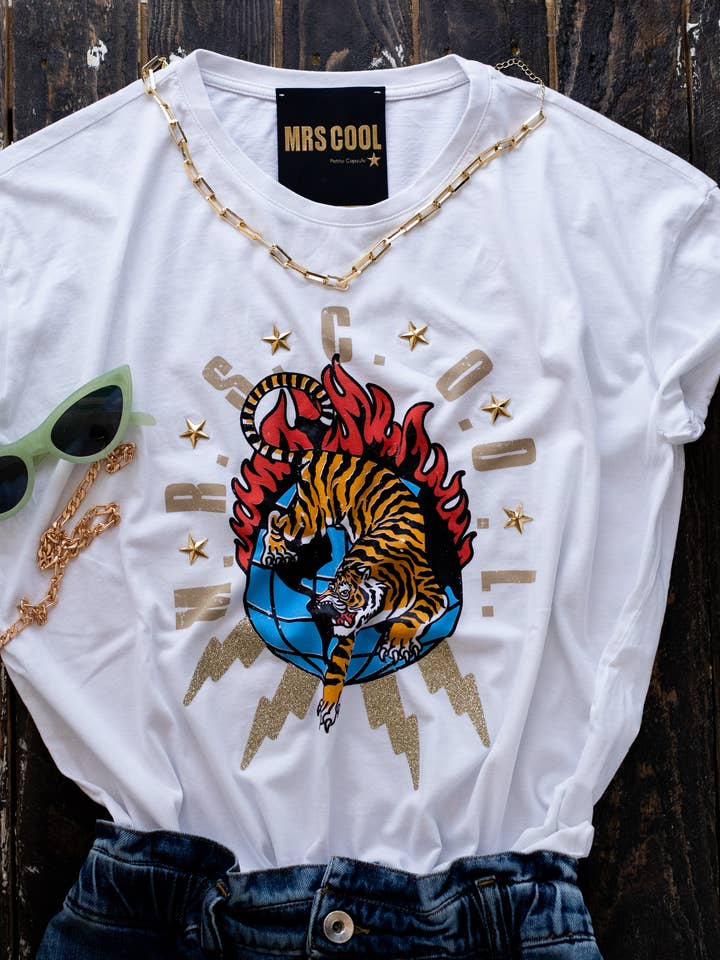 TIGER T-SHIRT för wholesale av Mrs Cool