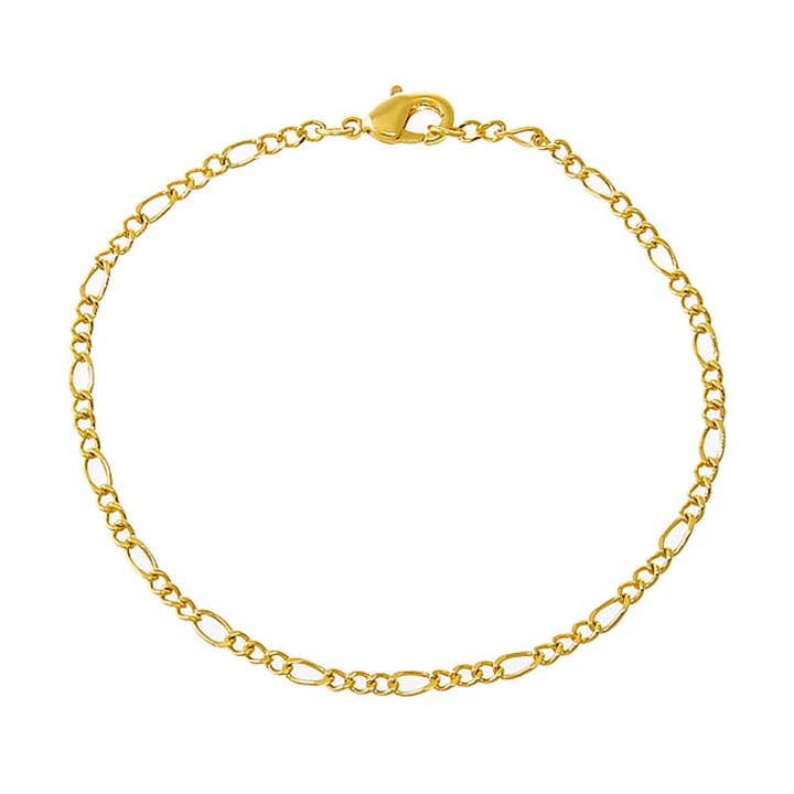 Baby Figaro Chain Bracelet for wholesale by By Adina Eden