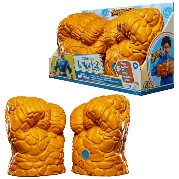 Entertainment Earth - Wholesale Figurine Toy - Kids - Fantastic Four: First Steps The Thing Clobberin’ FX Fists1