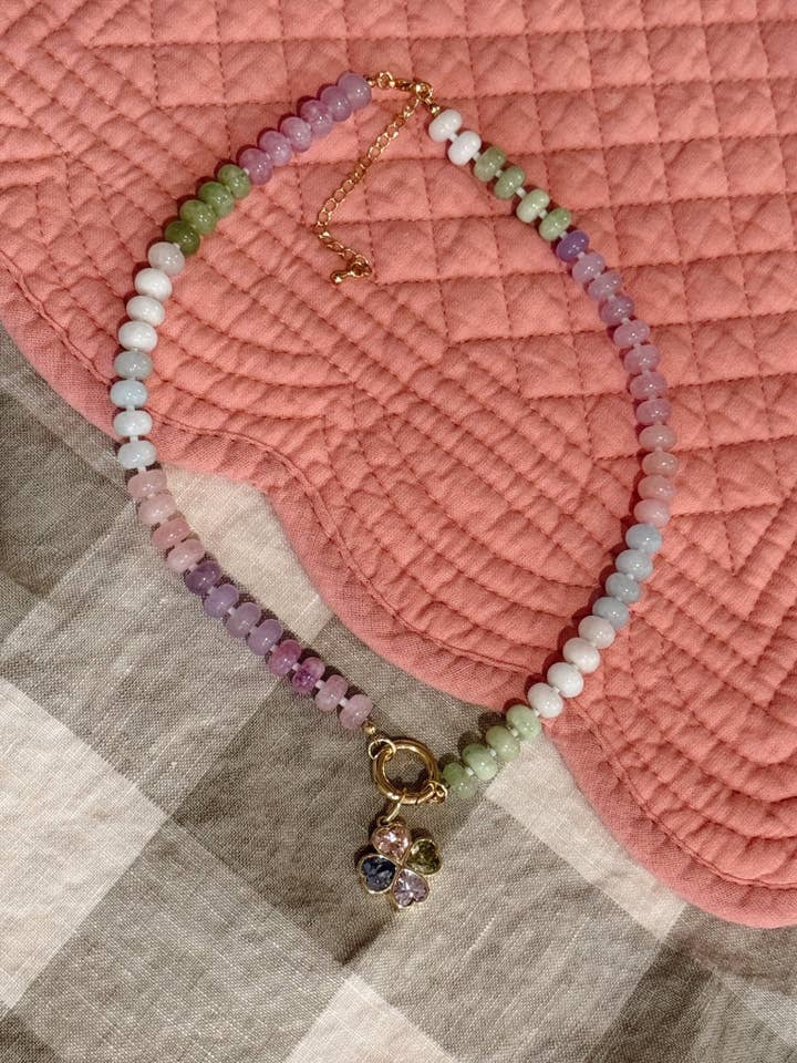 Luckiest Charmie Necklace for wholesale by From Juniper With Love