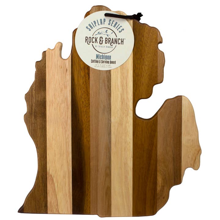 Totally Bamboo - Wholesale Cutting Board - Rock & Branch® Shiplap Series Michigan Serving Board1
